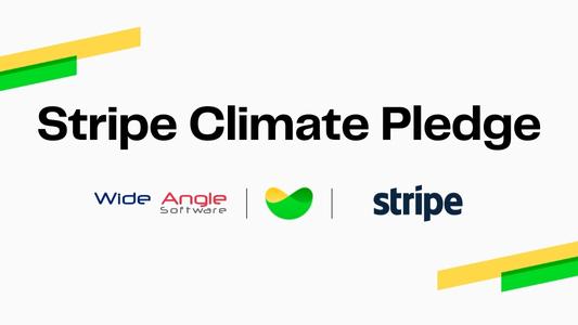 Wide Angle SoftwareがStripe Climate Pledgeと提携