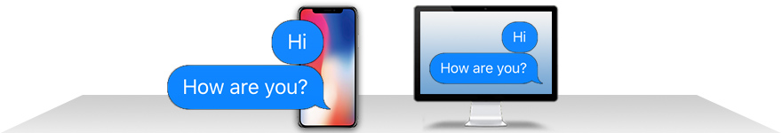 コンピューターでiPhoneメッセージを表示する方法