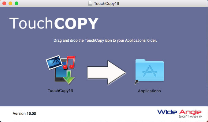 TouchCopy installer download to your PC