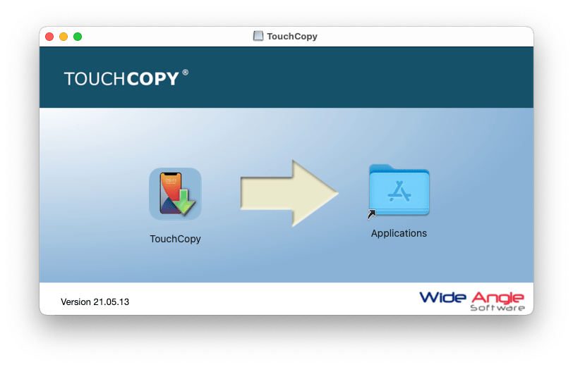 TouchCopy installer download to your PC