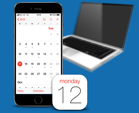 Transfer your iPhone calendar to your computer